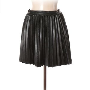 Goldie London Faux Leather Skirt